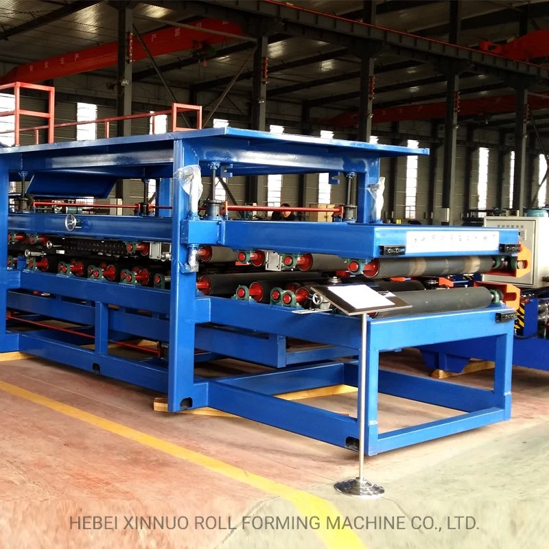 EPS and Rock Wool Roof and Cladding Use Sandwich Panel Production Line